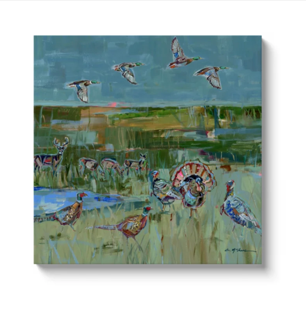 "Hunting Season" canvas