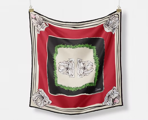 Leah Laturell "Wher My Savages At?" 34x34 Scarf