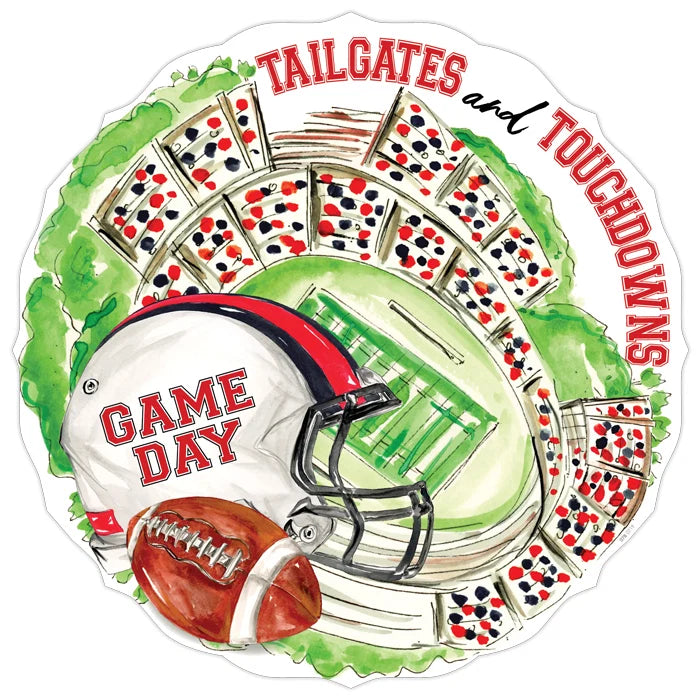 Roseanne Beck Tailgates & Touchdowns placemat