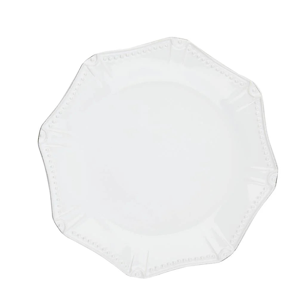 Skyros Designs Isabella Octagonal Dinner Pure White