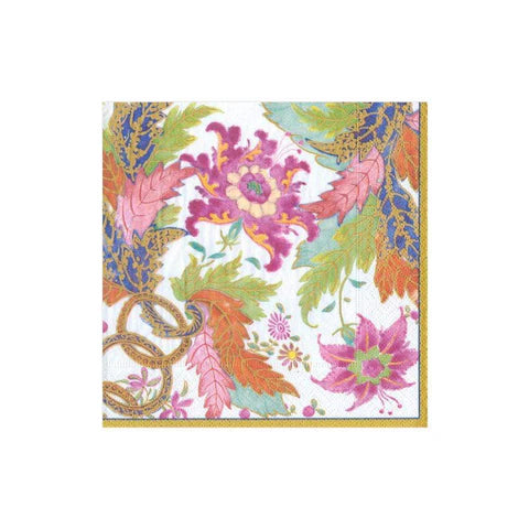 Caspari Tobacco Leaf Ivory