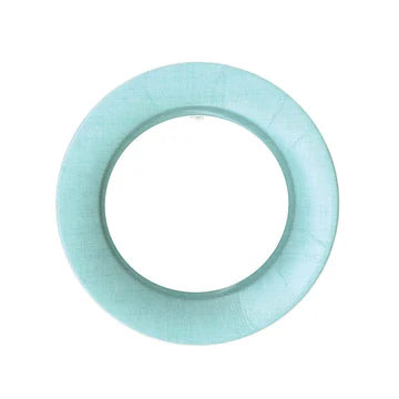 Caspari Linen Robin's Egg Blue Salad Plate