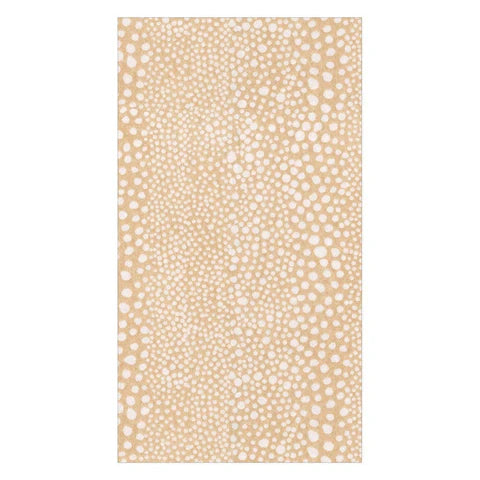 Caspari Pebble Beige Guest Towel