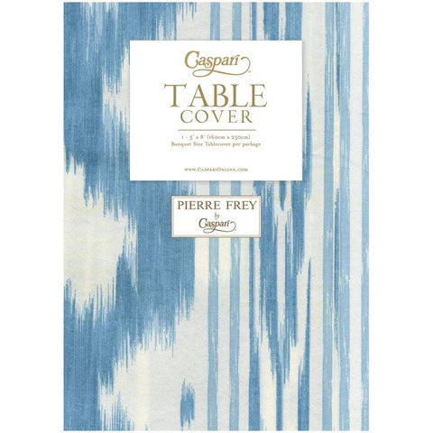 Caspari Toile De Nantes Blue Tablecover