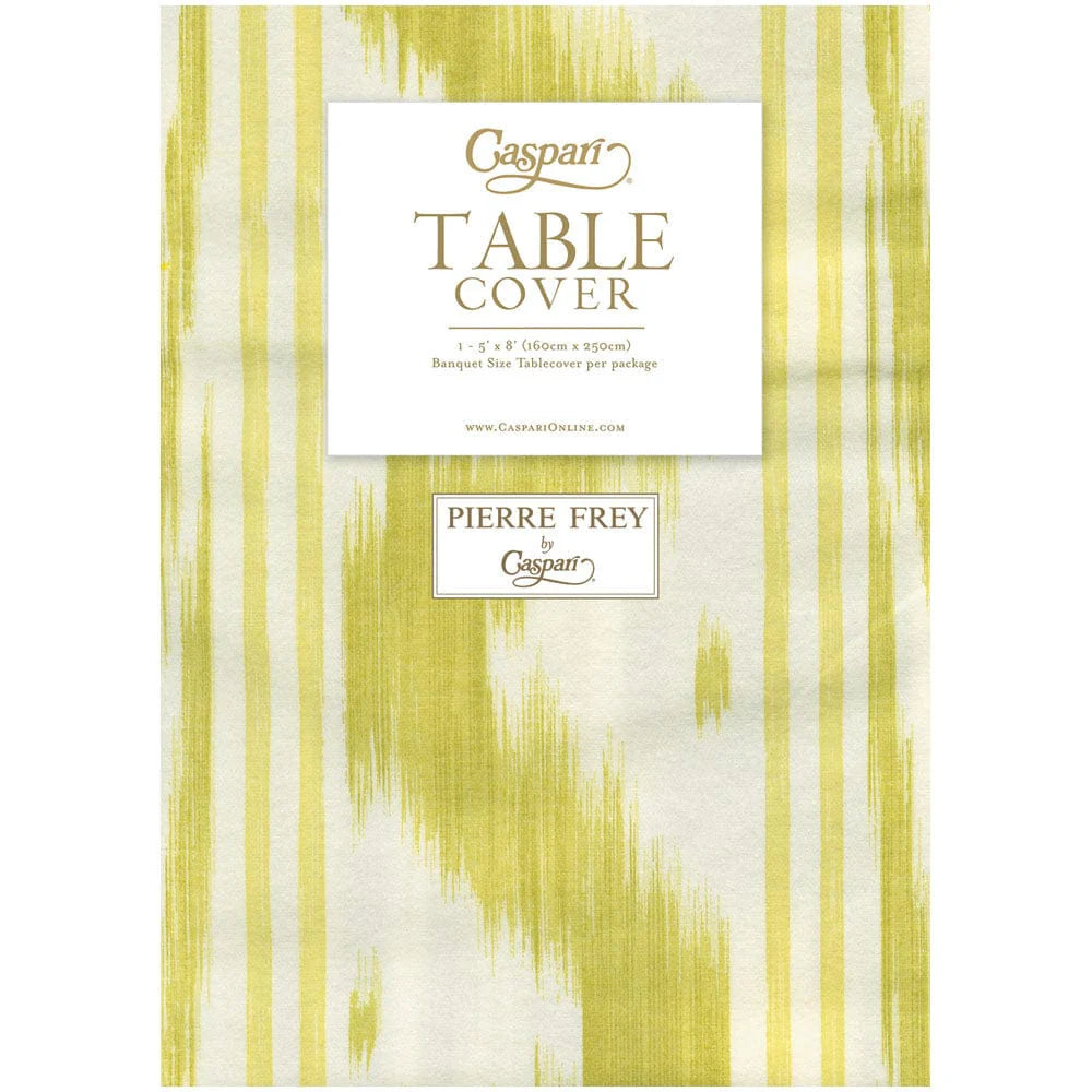 Caspari Toile De Nantes Yellow Table Cover