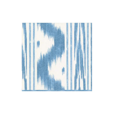 Caspari Toile De Nantes Blue Cocktail Napkin