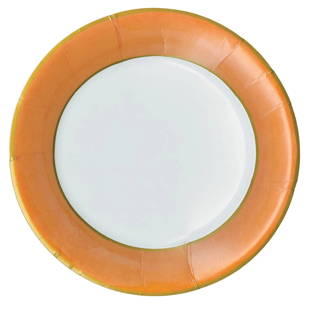 Caspari Watercolor Melon Dinner Plate