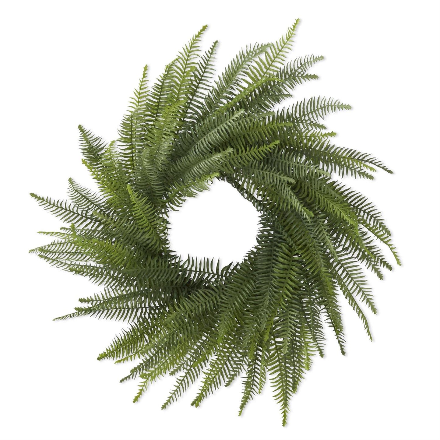 K&K Fern Wreath on Vine Base, 36"