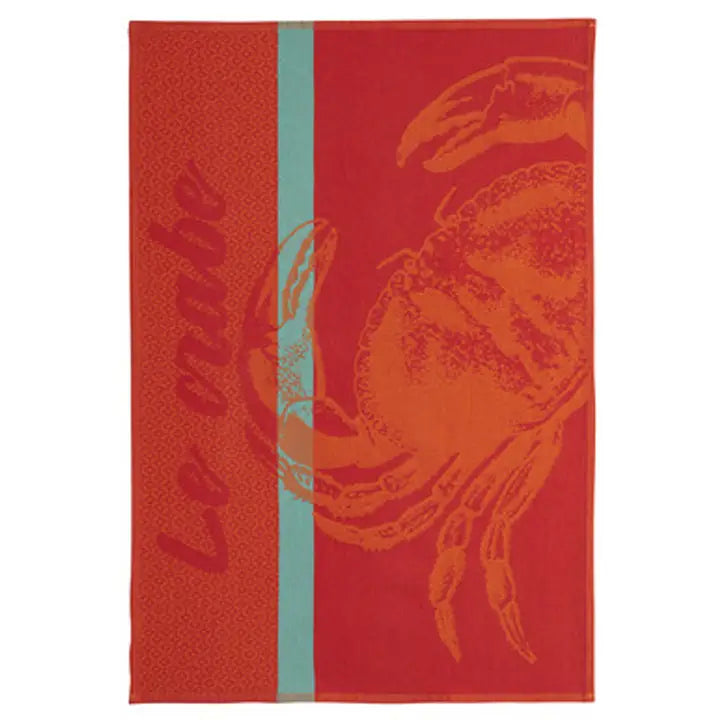 FF Crab Tea Towel