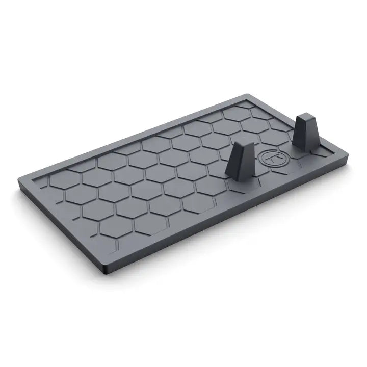 Outset Silicone Grill Mat Utensil Holder, 9.5" X 6"