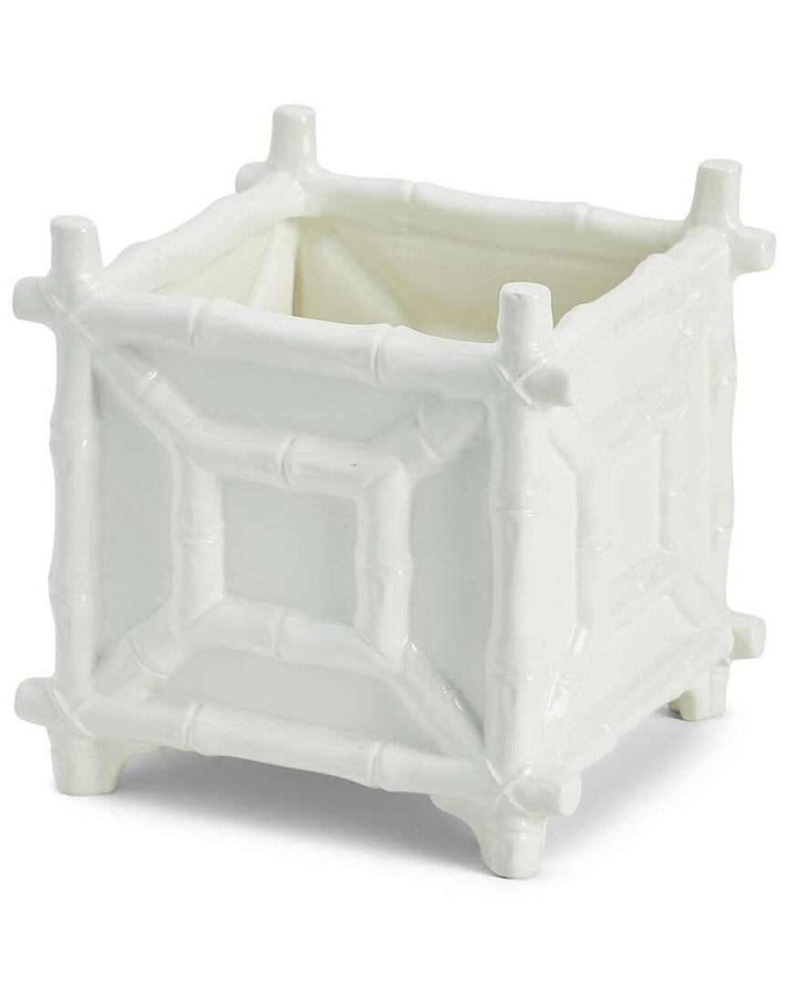 Two's Company Bamboo Cachepot