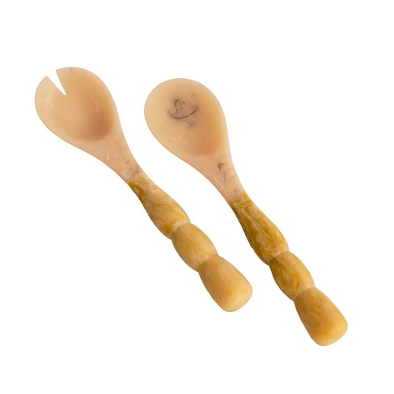 Beatriz Ball Sorbet Matcha Salad Servers