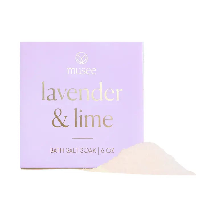 Lavendar & Lime Bath Salt Soak