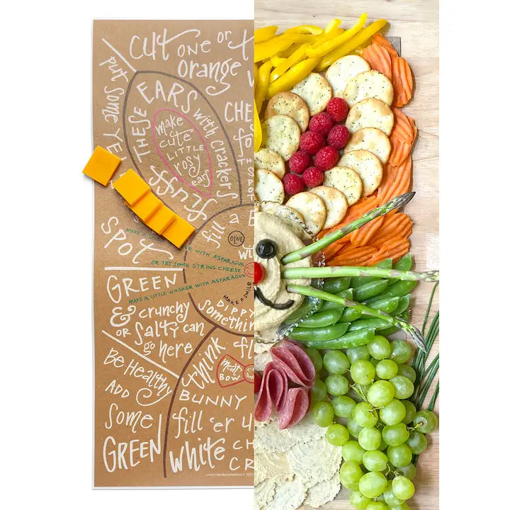 ColorBox Charcuterie Cheat Sheet, Bunny