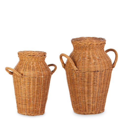 Raz Woven Floor Urn Large