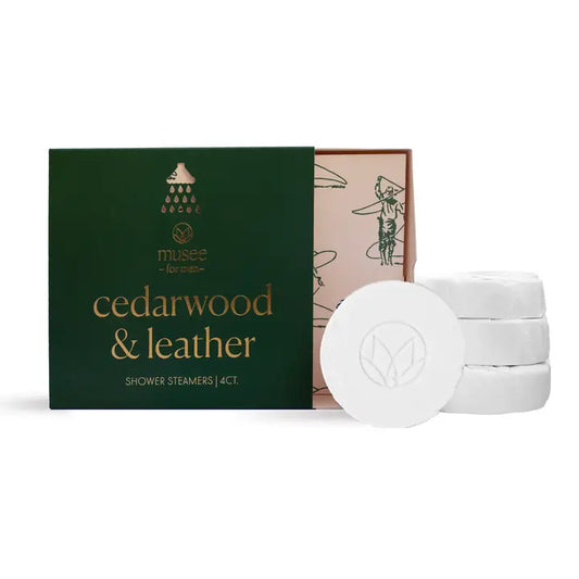 Musee Cedarwood & Leather Shower Steamers