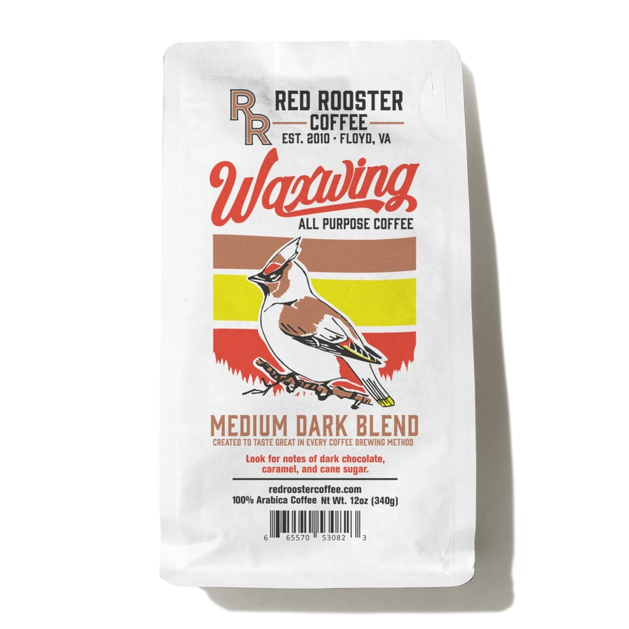 Red Rooster Waxwing Blend Espresso : Beans