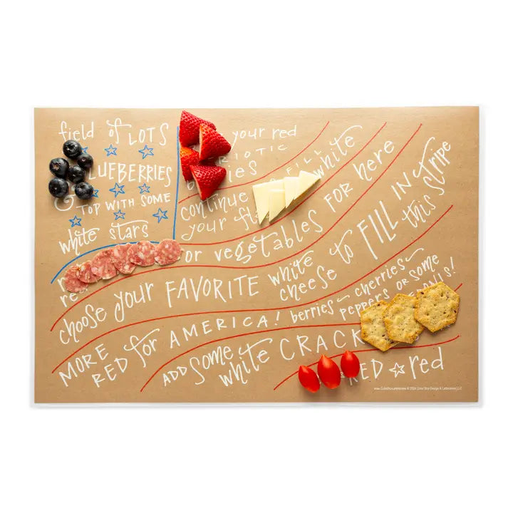 ColorBox Charcuterie Cheat Sheet, Flag