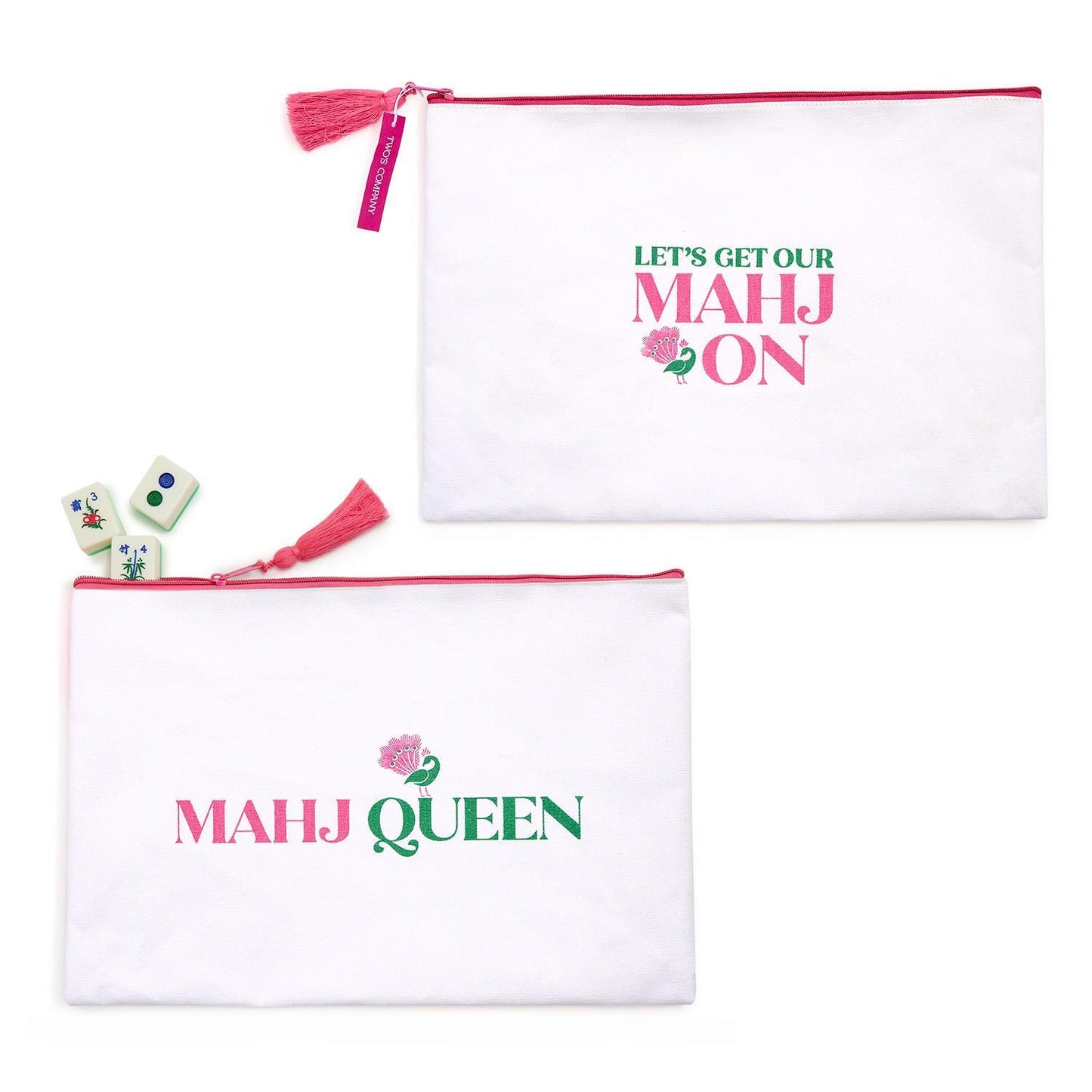 Two's Company Mahjong Storage Bag