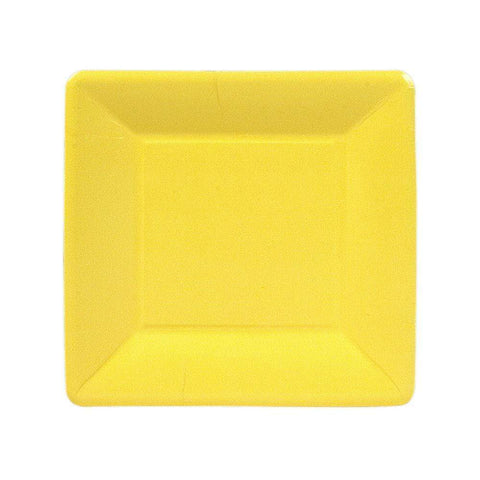 Caspari Grosgrain Yellow Salad Plate
