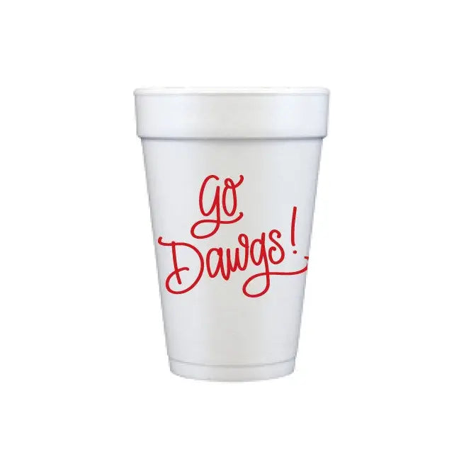 Natalie Chang Red Go Dawgs Styro
