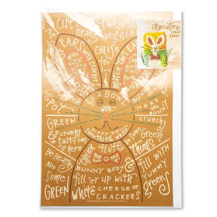 ColorBox Charcuterie Cheat Sheet, Bunny