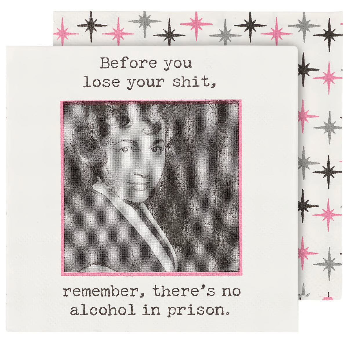 BEVERAGE NAPKIN- ALCOHOL