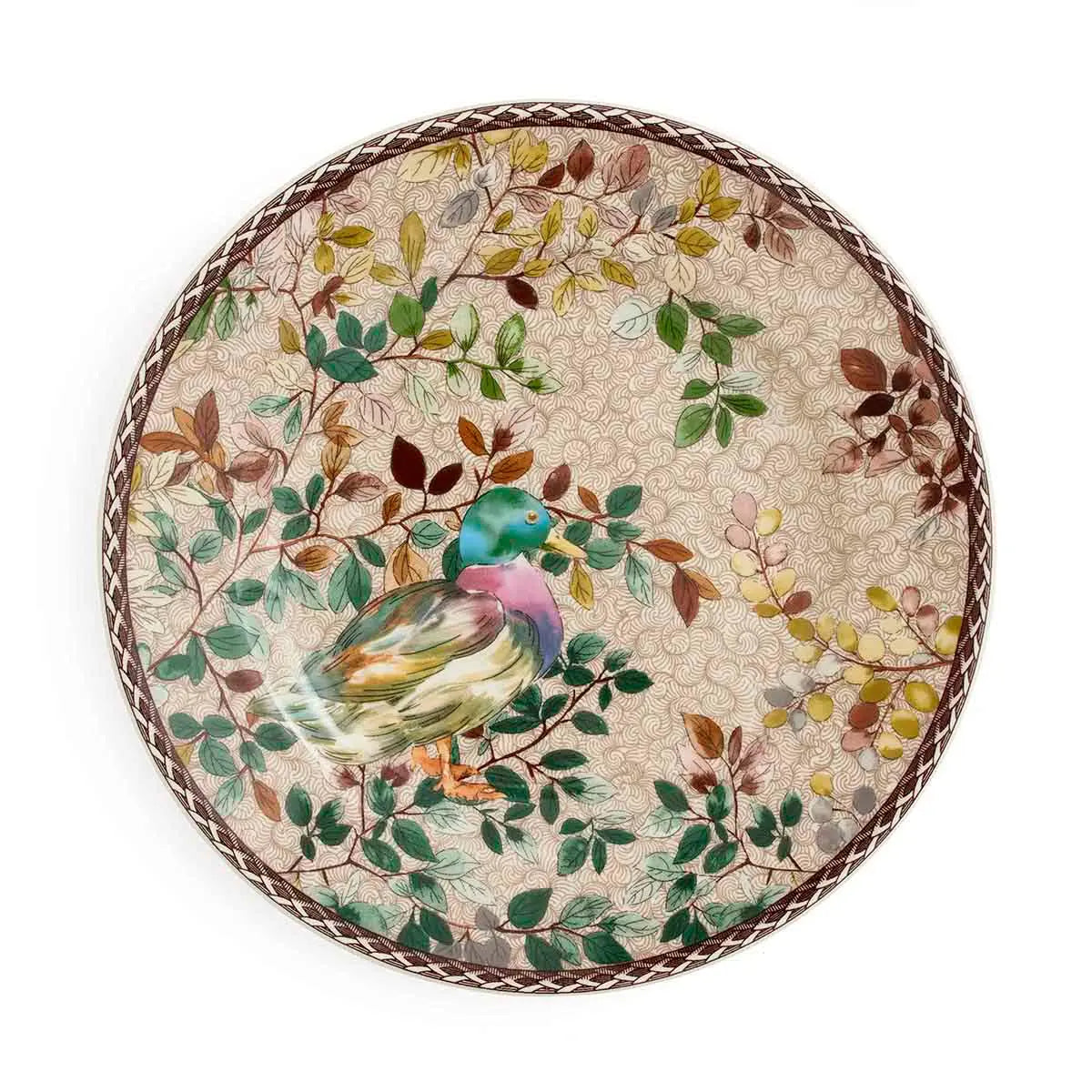 Spode Woodland Accents Salad Plate, 8 In Mallard