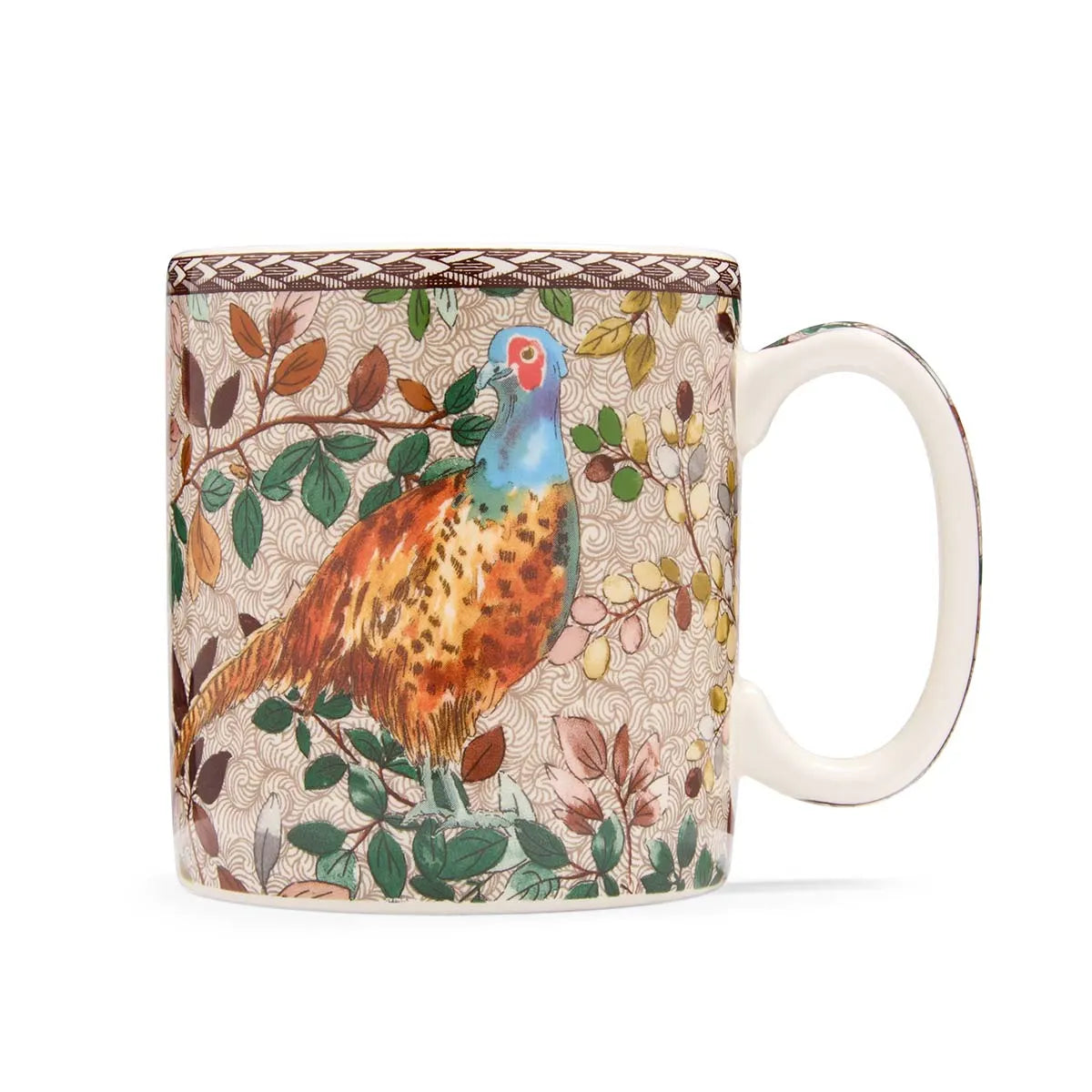 Spode Woodland Accent Mug 9oz, Pheasant