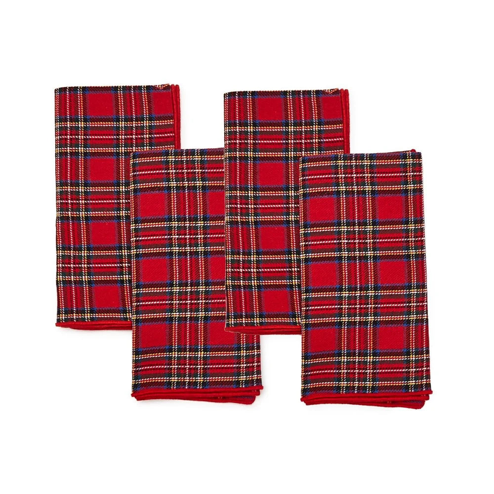 Tartan Traditions S/4 Cloth Napkins