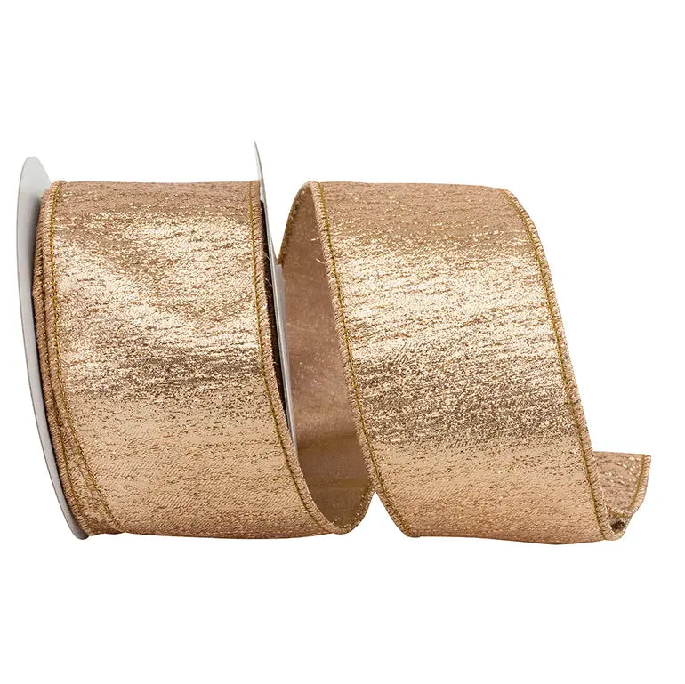 Reliant Ribbon 2.5" x 5Yd Metallic Gold