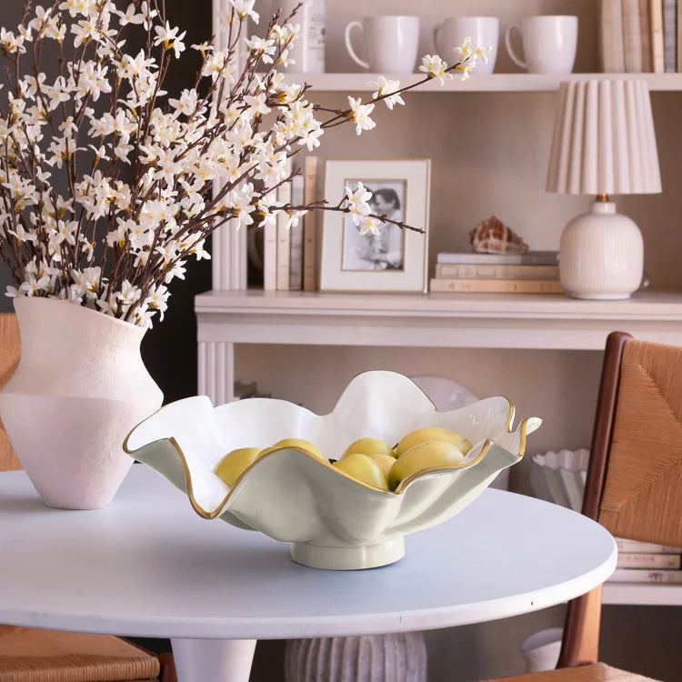 Beatriz Ball Encanto Aries XL Bowl, Cream & White