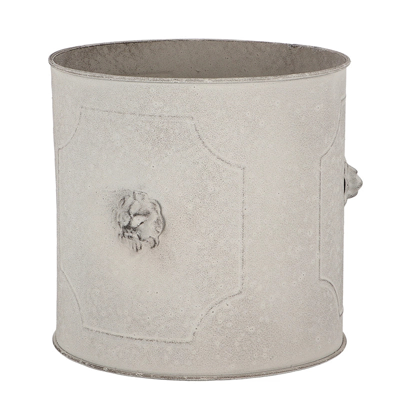 Esschert Aged Metal Lion Pot , Lg