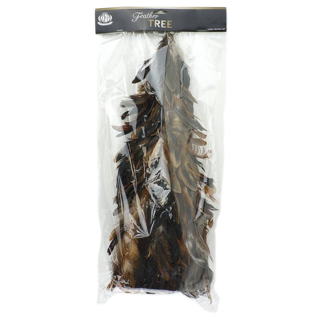 Natural Schlappen Feather Tree 24"