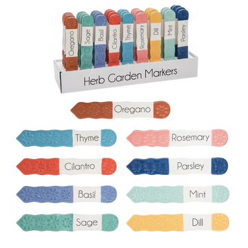 Transpac Dol Herb Garden Markers