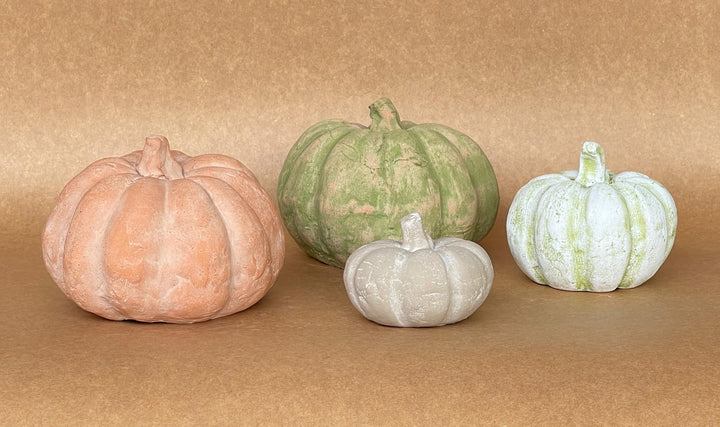 Bot Collections Terracotta Pumpkin, XS Verde White