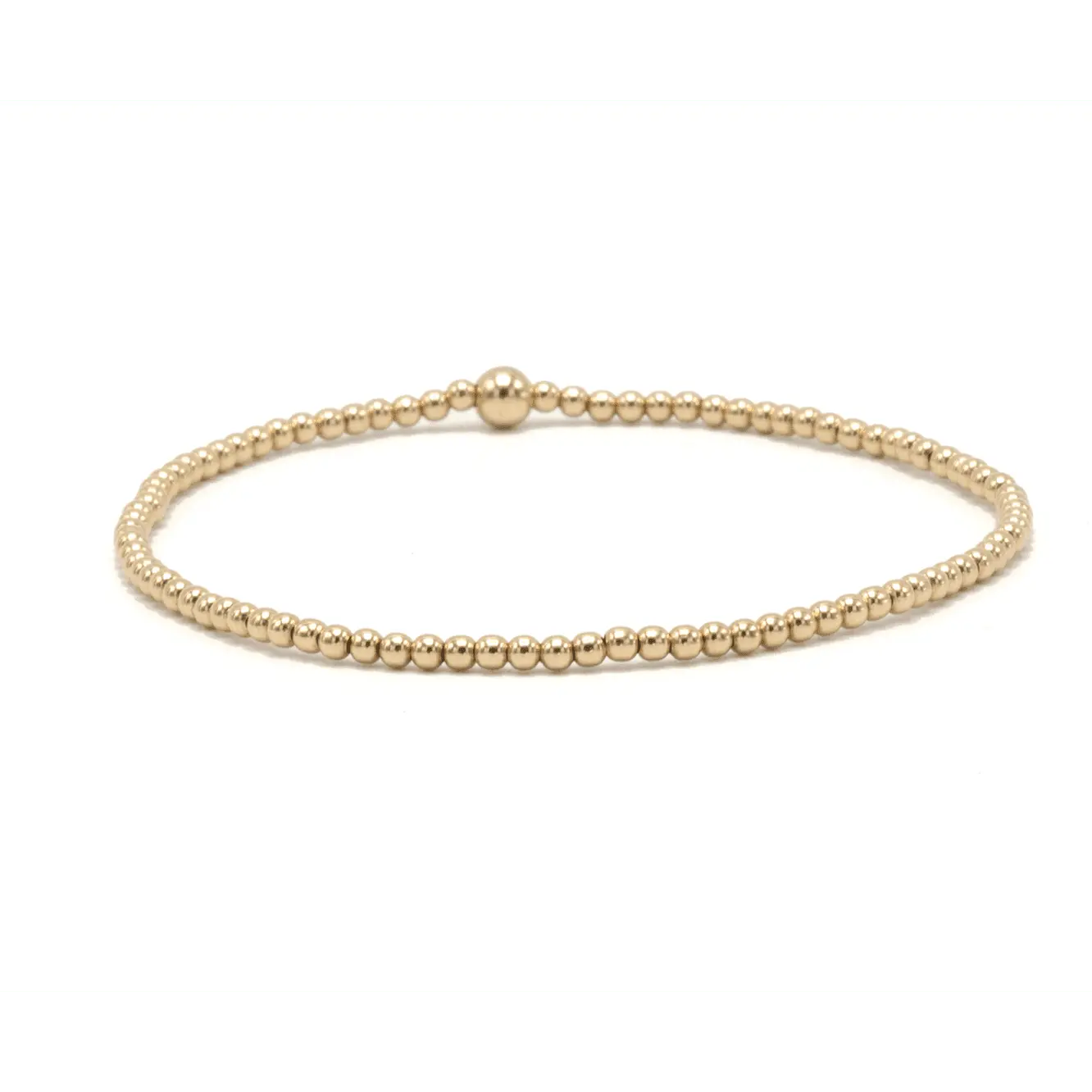2mm Gold Filled Waterproof Karma Bracelet