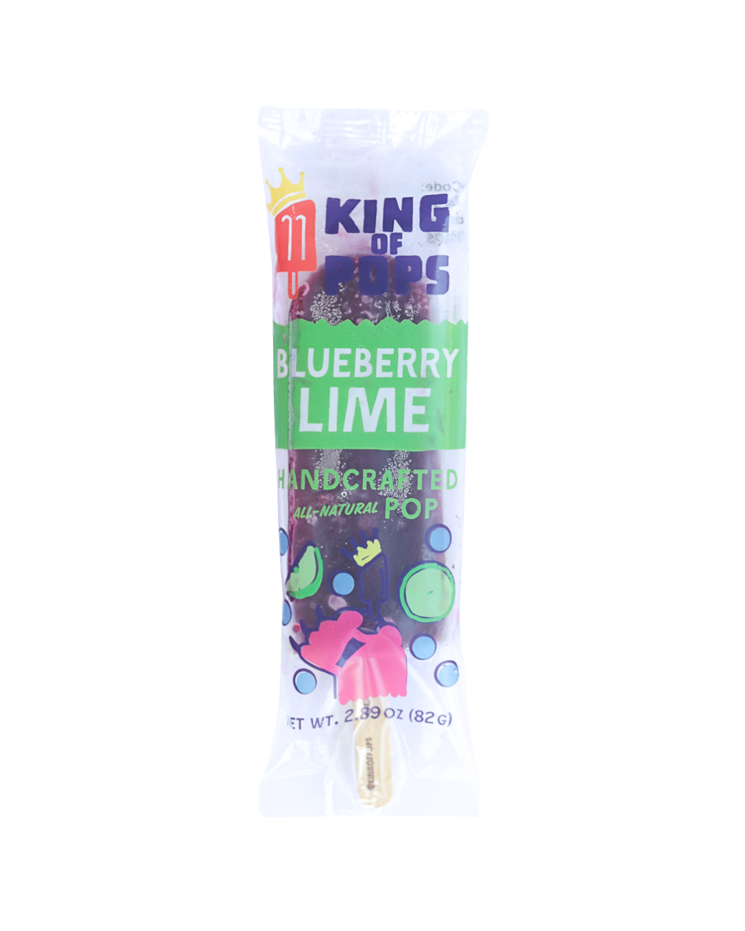King of Pops Blueberry Lime