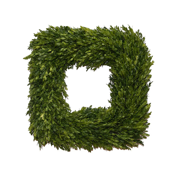 Fig & Dove 18" UV Protected Square Wreath