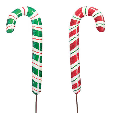 Modern Candy Cane, Green