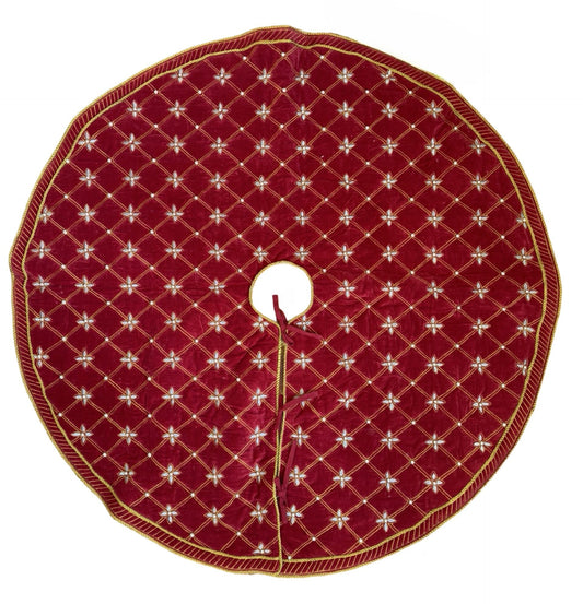 Jingle Nod Cross My Heart Tree Skirt