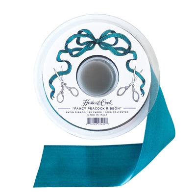Hester & Cook Fancy Peacock Ribbon