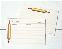 Hester & Cook Rolling Pin Recipe Card
