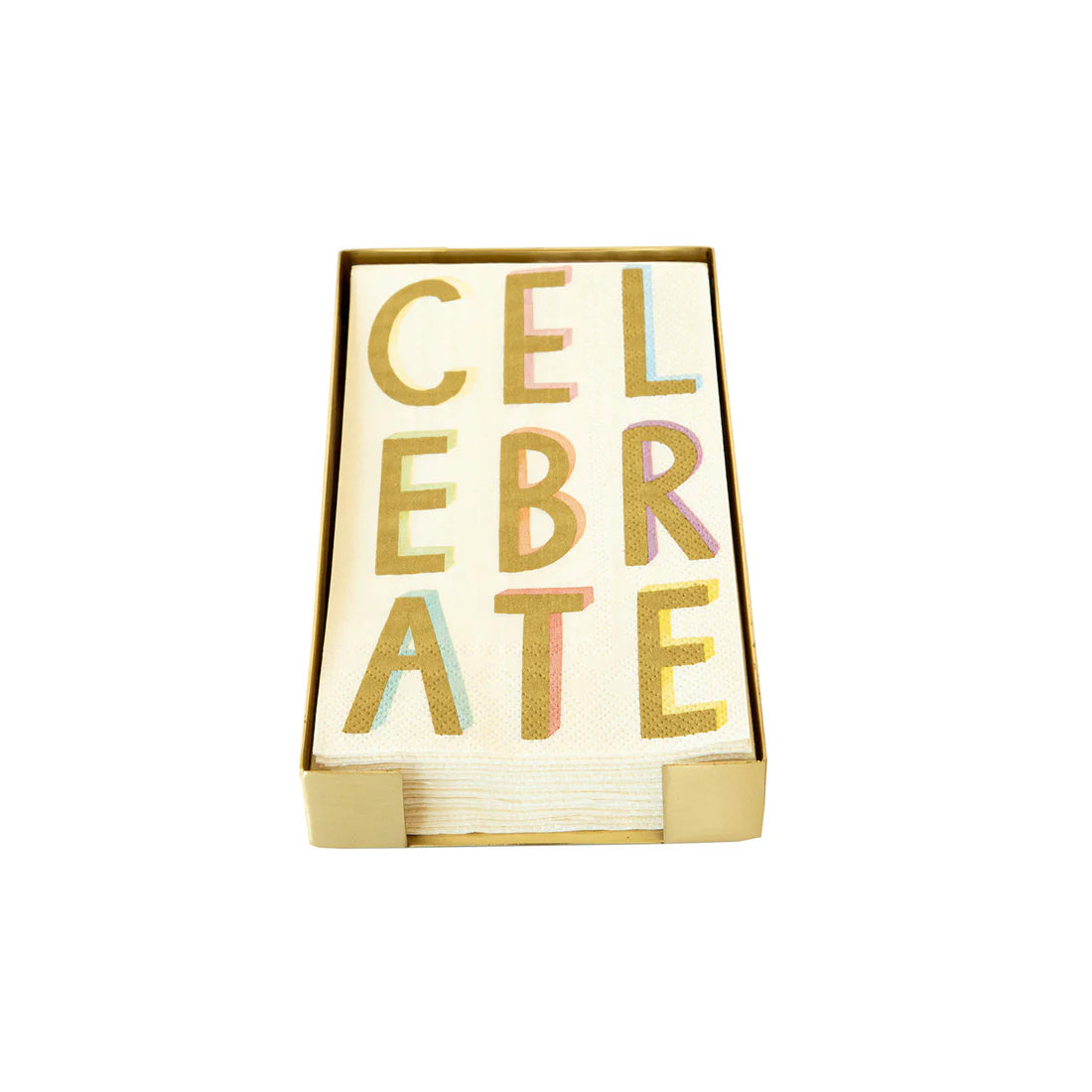 Hester & Cook Guest Napkin Holder- Brass