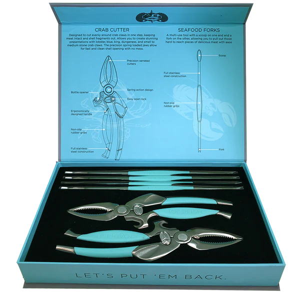 Toadfish Crab & Lobster Tool Set