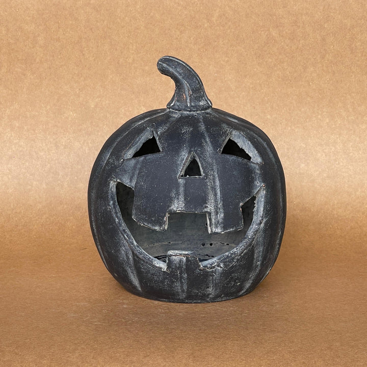 Bot Collections Carved Pumpkin, Charcoal