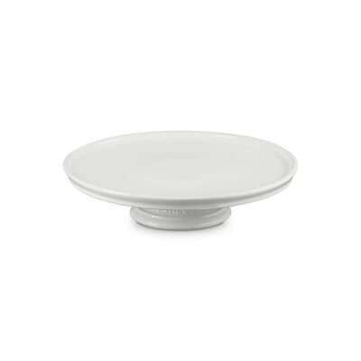 Le Creuset Footed Cake Stand 12 In White