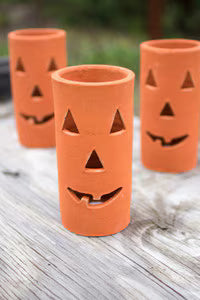 Kalalou Tall Jack-O-Lantern