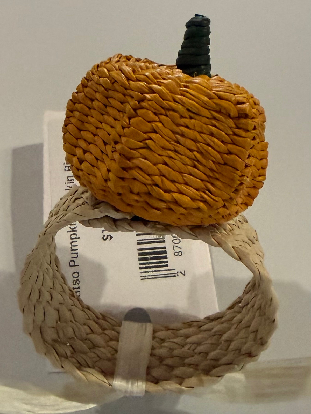 Klatso Pumpkin Napkin Ring