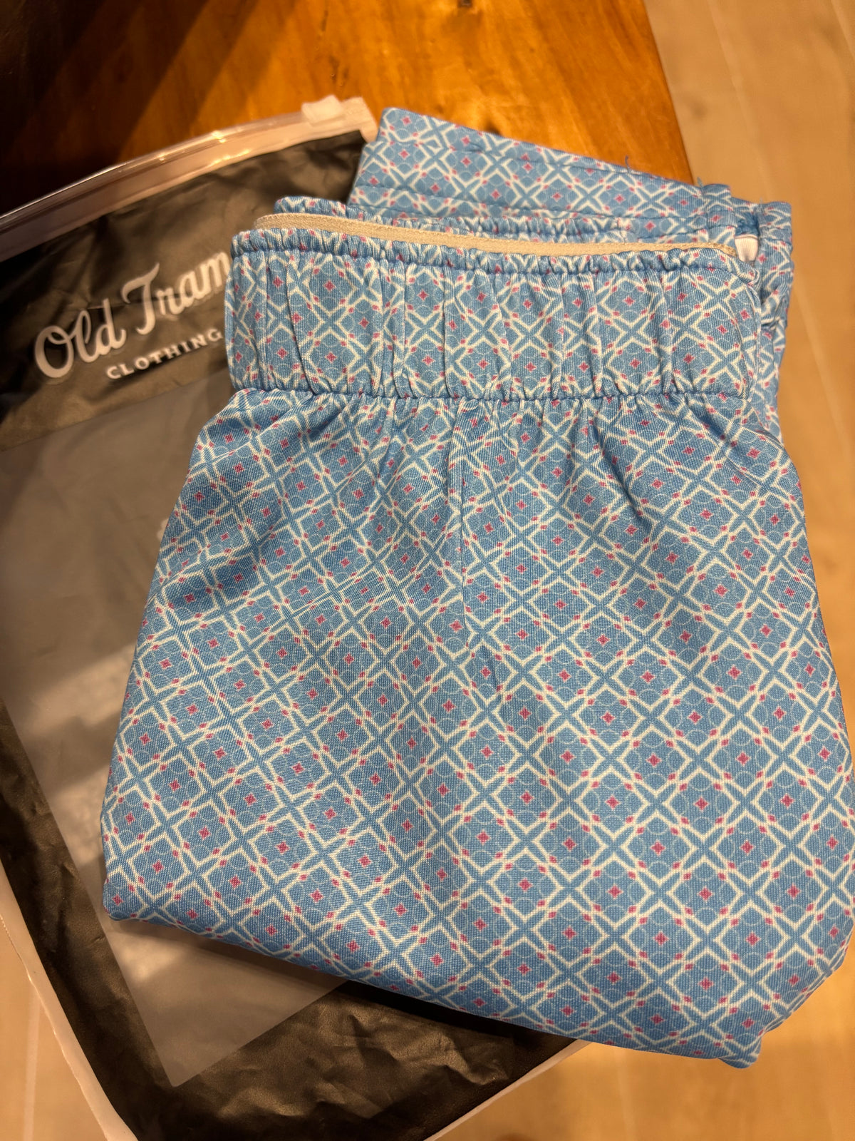 Old Tram Boxer Shorts - Blue X